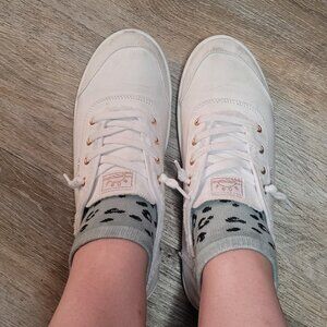 Bob's white slip on shoes - size 10